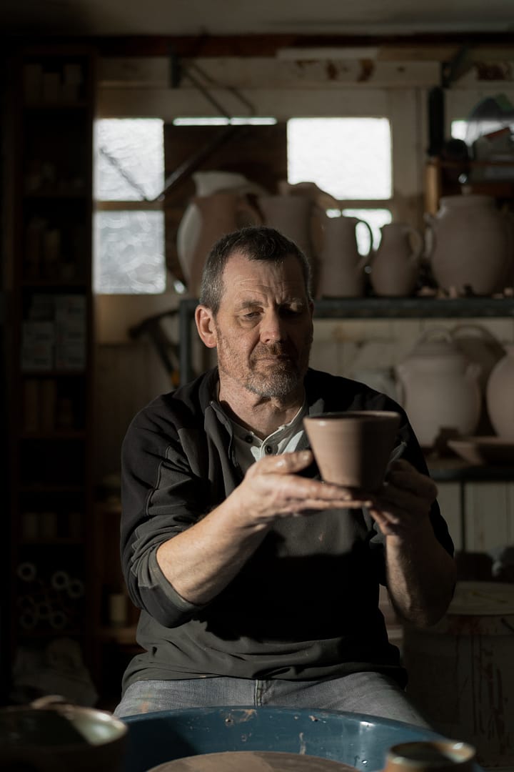Cliff ellis ceramics portrait